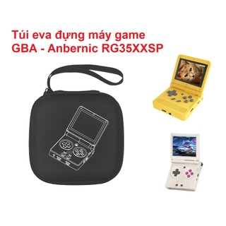 Túi hộp khoá kéo đựng máy Game GBA SP - ANBERNIC RG35XXSP - Powkiddy v90