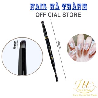 Cọ vẽ móng nail cọ dặm ombre đầu tròn Jeliva chuyên dụng 05