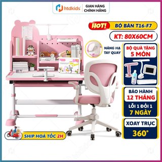 Bộ bàn ghế học sinh thông minh chống gù chống cận cho học sinh tiểu học