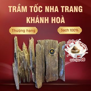 Trầm Hương Miếng Tự Nhiên 100% 50gr Loại 1 TramVN99 Trầm Tốc Nha Trang