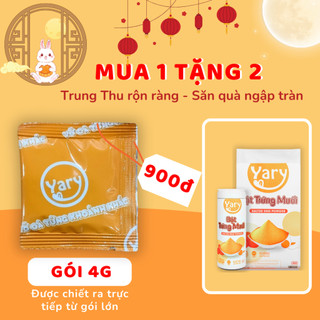 Gói bột trứng muối yary gói 4g tiện lợi, gia vị bột trứng muối, bông lan trứng muối, sốt trứng muối