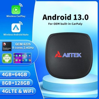 Bộ carplay android box ai cắm sim 4g tặng vietmap s2 q2 - 2024-biến màn zin oto thành màn hình android -android 13.0