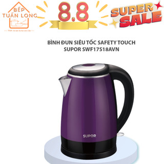 Bình đun siêu tốc supor model swf15s06avn - 1.5l,1800w bảo hành 12 tháng