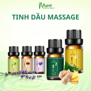 Tinh dầu gừng massage nguyên chất từ thiên nhiên dung tích 10ml chính hãng Masaji