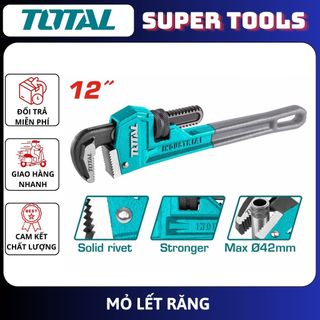 Đồ nghề total mỏ lết răng 12inch-->18inch tht171206 - tht171146 - tht171186