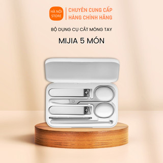 Bộ dụng cụ chăm sóc, cắt móng tay Xiaomi Mijia 5 món, thép không gỉ