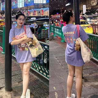 Áo Thun Cho Bé LABUBU Áo Cho Bé Unisex Bé Trai Bé Gái Áo Cotton Loại Một Siêu Mát Thấm Hút Mồ Hôi Babi mama ABG11