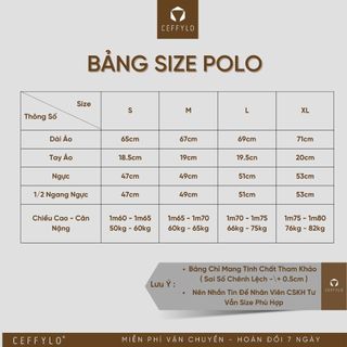 Áo Polo Trắng Trơn Basic vải cotton mềm mịn CEFFYLO