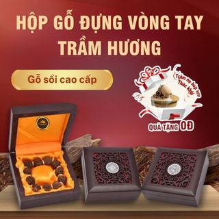 Hộp Gỗ Đựng Vòng Tay Trầm Hương Cao Cấp TramVN99 Hộp Gỗ Đựng Trang Sức Có Lót Lụa
