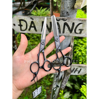Kéo Cắt Tỉa Chiến Binh Nhật Shen Qi Shi Tay Trái Siêu Bén 6.0 (Tặng Kèm Lược Chuốt Khi Mua Cả Cặp)
