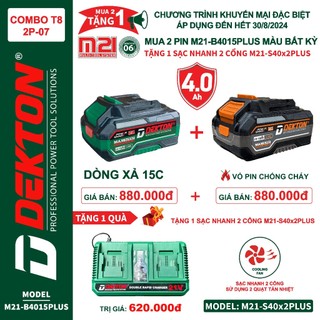 Pin thế hệ plus hệ m21 từ 2ahplus - 7.5ahplus / m21-b2000plus / m21-b4000plus / chân pin phổ thông makita