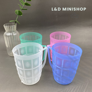 Ly nhựa có quai mãng cầu uống nước- uống bia, cốc mãng cầu Vinh Nam