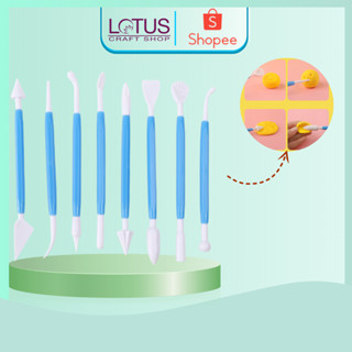 Bộ Dụng Cụ Điêu Khắc Đất Sét Bằng Nhựa DIY Mô Hình Gốm Clay Kit Để Chạm Khắc, Tạo Kiểu, Dập Nổi