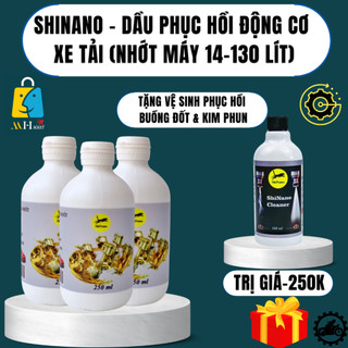 Dầu phục hồi và bảo vệ động cơ xe Ô Tô, Xe Tải hoặc máy có động cơ dung tích nhớt từ 3 lít đến 30 lít