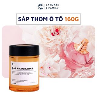  Sáp thơm ô tô tự nhiên 160g hương nước hoa nam thư giãn thiết kế sang trọng dùng tinh dầu sáp khuếch tán đều 