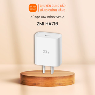 Củ sạc nhanh PD Type C 20W Xiaomi ZMI HA716 (Không bao gồm dây cáp), Cáp sạc AL870C, AL871, AL873K