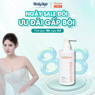 M39_Kem Nâng Tone Body Peacholic Hàn Quốc 250ml, Kem nâng tone làm trắng da không bết dính
