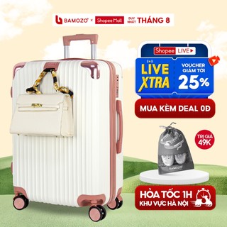 Vali Du Lịch Bamozo 8809 Size 20 Xách Tay Bo Góc Chống Va Đập Bảo Hành 5 Năm