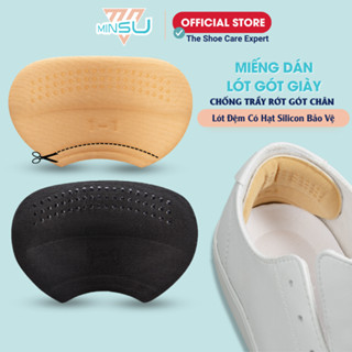Miếng Dán Lót Gót Giày Chống Trượt MINSU 5D M5518 Lót Đệm Có Hạt Silicon Bảo Vệ, Chống Trầy, Rớt Gót Chân,Giảm Size Giày