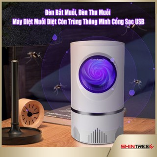 Đèn bắt muỗi, đèn thu muỗi - máy diệt muỗi diệt côn trùng thông minh cổng sạc usb