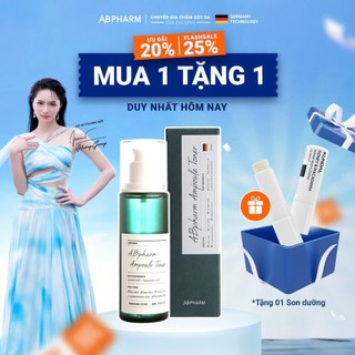 Nước cân bằng ABpharm Cấp ẩm, Làm dịu, Phục hồi da nhạy cảm Derma Ampoule Toner 150ml