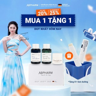 Combo 3 bước chăm sóc da, cấp ẩm và giúp phục hồi da chuyên sâu ABPHARM