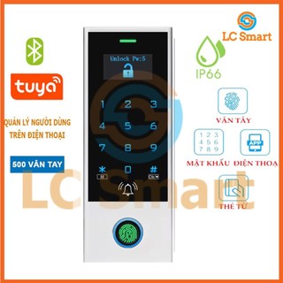 Đầu đọc vân tay Access Control kết nối WIFI/Bluetooth - Kiểm Soát Ra Vào bằng Vân Tay, Thẻ Từ, Pass,app TUYA/TTLOCK