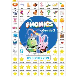 Sticker tiếng anh lớp 2 - Phonics 2