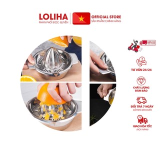 ⛔GIADUNGHOANGMAI⛔ Dụng cụ vắt cam inox cao cấp (LOẠI INOX)
