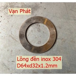 Combo 25 lồng đền inox 304 d64xd32x1.2mm
