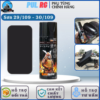 Sơn samurai màu đen nhám 29/109A và đen bóng 30/109 chính hãng làm mới đẹp xe bám tốt chống gỉ sét