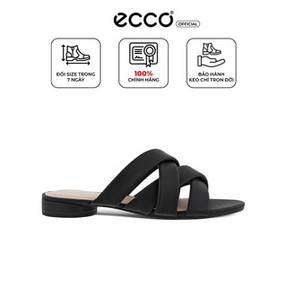 Giày sandals nữ Ecco W Flat Sandal Ii - Black - 20844301001