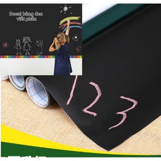 Decal Bảng Đen Viết Phấn Size 120x200cm