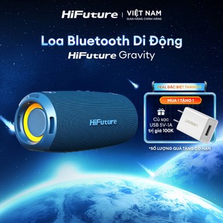 Loa bluetooth 5.3 di dộng hifuture gravity 45w | pin 4000mah | kháng nước ipx7 | chính hãng - bảo hành 12 tháng