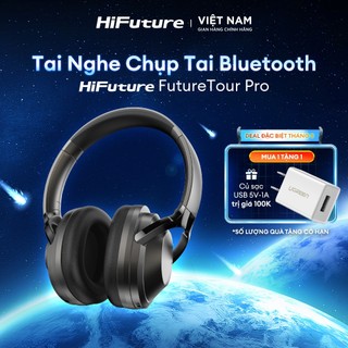 Tai nghe chụp tai Bluetooth 5.3 FutureTour Pro ANC AI-enhanced call | Kháng nước IPX5 | Chính hãng - Bảo hành 12 tháng