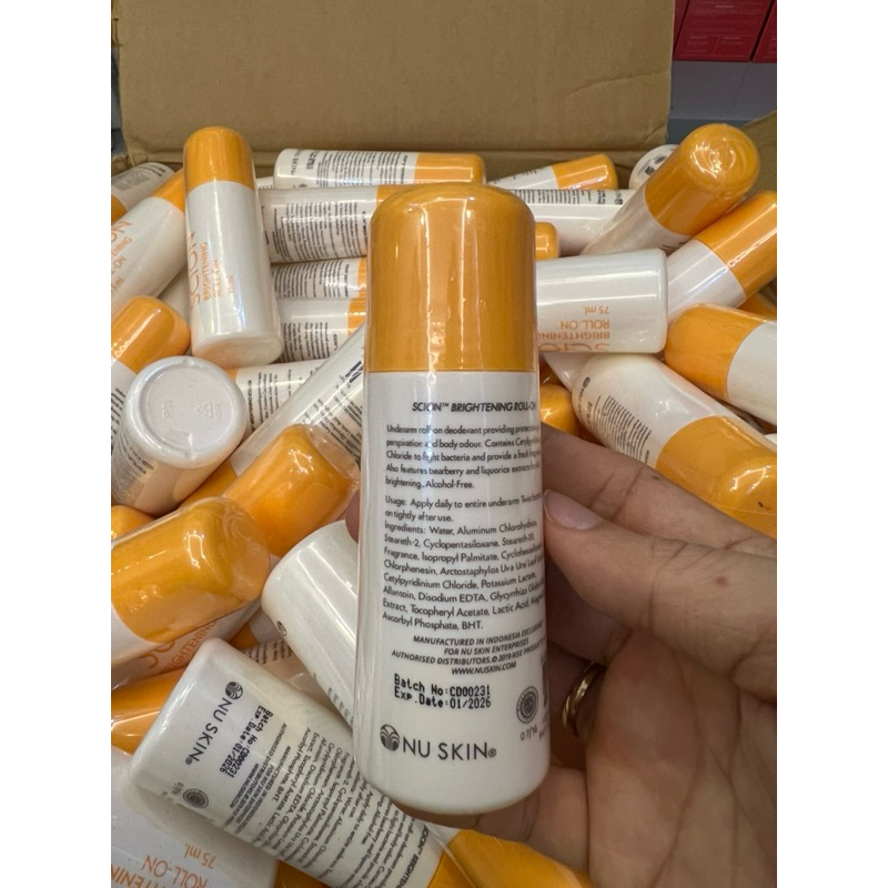 Lăn Nách Khử Mùi Scion 75ml - Khử Mùi Hôi Nách Tức - Ngăn Mồ Hôi Tức Thì Hiệu Quả