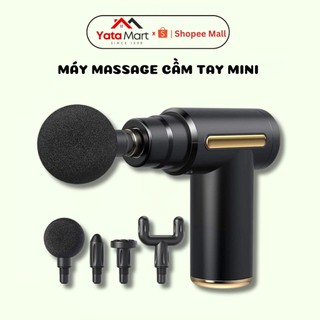 Máy Massage Cầm Tay Mini, Súng Massage Cầm Tay Mini Toàn Thân 6 Cấp Độ Chuyên Sâu Đa Năng(YATAMART)