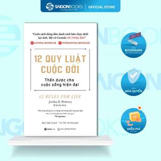 [MÃ giảm 40K]SÁCH: 12 quy luật cuộc đời: Thần dược cho cuộc sống hiện đại (Beyond Order) - Tác giả: Jordan B. Peterson