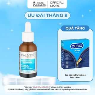 Tinh chất Balance Active Hyaluronic & Ceramides Double Booster 30ml