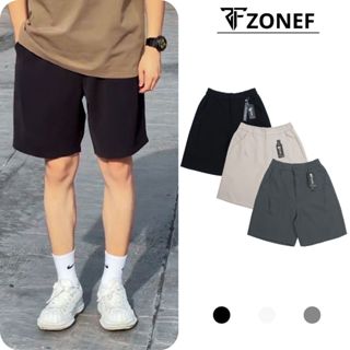Quần Short Nam Vải Tuyết Mưa, Quần Đùi Nam Phong Cách Hàn Quốc From Basic Thoáng Mát By ZONEF OFFICIAL ( SA )