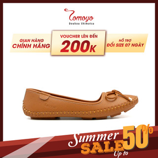 Giày búp bê nữ đính nơ tomoyo tmw32202