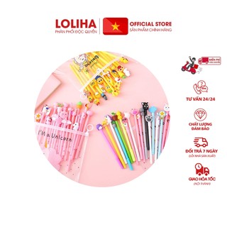 ⛔GIADUNGHOANGMAI⛔ Hộp 20 bút bi (LOẠI HÌNH THÚ)
