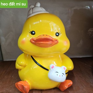 Heo đất  HEO VỊT CỒ SIZE LỚN [cao 29' ngang 22']