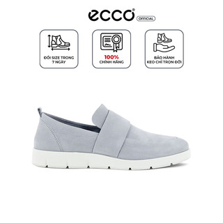 Giày lười nữ Ecco Bella - Silver Grey