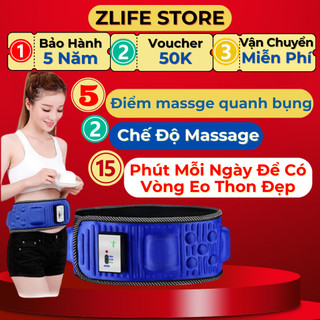 Đai massage rung giảm béo bụng X5, Máy rung giảm mỡ toàn thân,tập bụng matxa giảm mỡ bụng, giảm eo