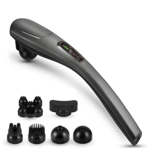 Máy massage cầm tay, Máy đấm lưng cao cấp 6 đầu, Pin sạc không dây siêu tiện lợi , Bảo hành 6 tháng