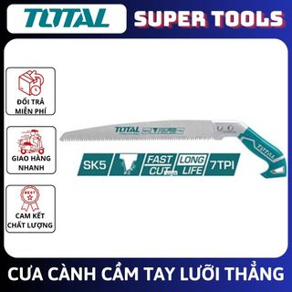 Đồ nghề total cưa cành cầm tay lưỡi thẳng 7”/180mm tht5113006