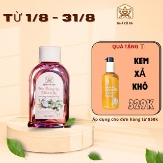 Dầu thông lạc nhà cô ba - dầu giảm đau cổ vai gáy - dầu xoa bóp - giúp lưu thông khí huyết - lưu thông tuần