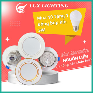 Đèn LED âm trần downlight 7w/9w 3 chế độ