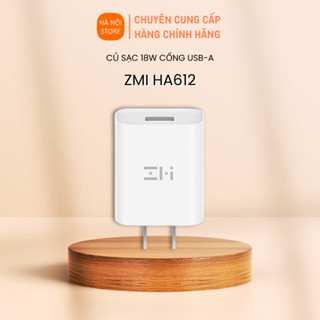 Củ sạc nhanh ZMI HA612 18W cổng USB-A (Không bao gồm dây cáp), Cáp sạc AL803, AL805, AL813C